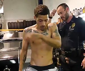 Big dick cops gay Get ravaged by the police